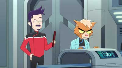Star Trek: Lower Decks Screencaps "Of Gods and Angles" (S5:E6)