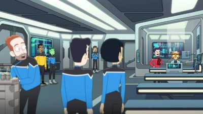 Star Trek: Lower Decks Screencaps "Of Gods and Angles" (S5:E6)