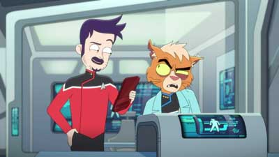 Star Trek: Lower Decks Screencaps "Of Gods and Angles" (S5:E6)