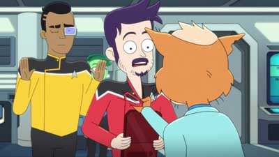 Star Trek: Lower Decks Screencaps "Of Gods and Angles" (S5:E6)