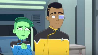 Star Trek: Lower Decks Screencaps "Of Gods and Angles" (S5:E6)