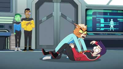 Star Trek: Lower Decks Screencaps "Of Gods and Angles" (S5:E6)