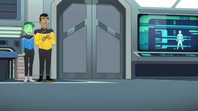 Star Trek: Lower Decks Screencaps "Of Gods and Angles" (S5:E6)