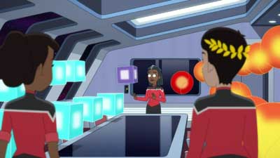 Star Trek: Lower Decks Screencaps "Of Gods and Angles" (S5:E6)