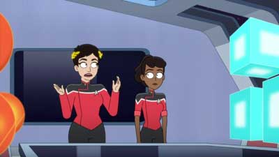 Star Trek: Lower Decks Screencaps "Of Gods and Angles" (S5:E6)