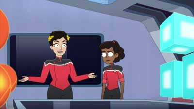 Star Trek: Lower Decks Screencaps "Of Gods and Angles" (S5:E6)