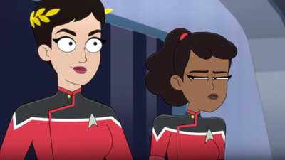 Star Trek: Lower Decks Screencaps "Of Gods and Angles" (S5:E6)