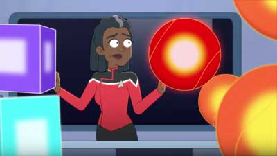 Star Trek: Lower Decks Screencaps "Of Gods and Angles" (S5:E6)
