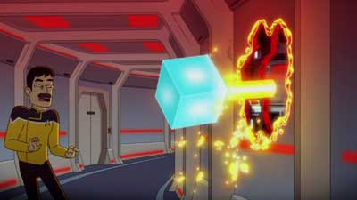 Star Trek: Lower Decks Screencaps "Of Gods and Angles" (S5:E6)