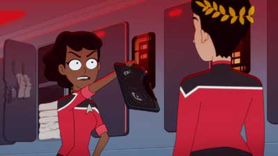 Star Trek: Lower Decks Screencaps "Of Gods and Angles" (S5:E6)