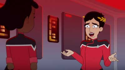 Star Trek: Lower Decks Screencaps "Of Gods and Angles" (S5:E6)