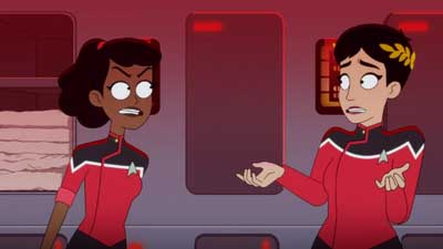 Star Trek: Lower Decks Screencaps "Of Gods and Angles" (S5:E6)