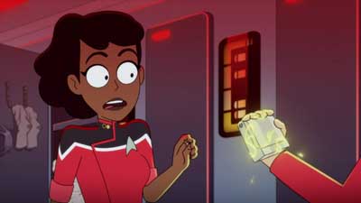 Star Trek: Lower Decks Screencaps "Of Gods and Angles" (S5:E6)