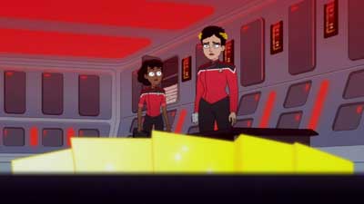 Star Trek: Lower Decks Screencaps "Of Gods and Angles" (S5:E6)