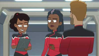Star Trek: Lower Decks Screencaps "Of Gods and Angles" (S5:E6)