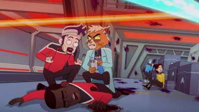 Star Trek: Lower Decks Screencaps "Of Gods and Angles" (S5:E6)