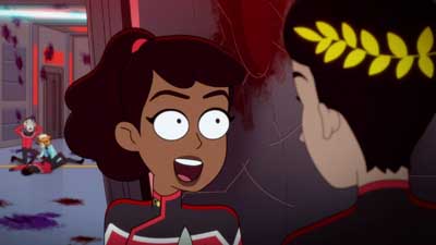 Star Trek: Lower Decks Screencaps "Of Gods and Angles" (S5:E6)