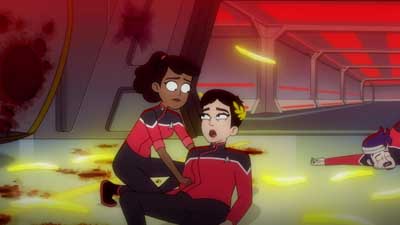 Star Trek: Lower Decks Screencaps "Of Gods and Angles" (S5:E6)
