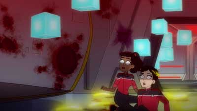 Star Trek: Lower Decks Screencaps "Of Gods and Angles" (S5:E6)