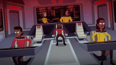 Star Trek: Lower Decks Screencaps "Of Gods and Angles" (S5:E6)