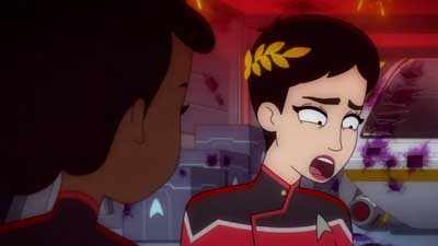 Star Trek: Lower Decks Screencaps "Of Gods and Angles" (S5:E6)