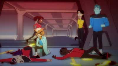 Star Trek: Lower Decks Screencaps "Of Gods and Angles" (S5:E6)