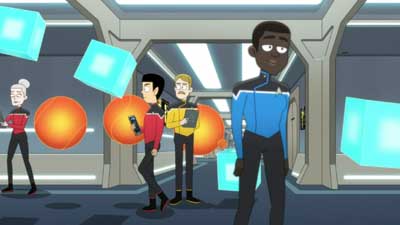 Star Trek: Lower Decks Screencaps "Of Gods and Angles" (S5:E6)