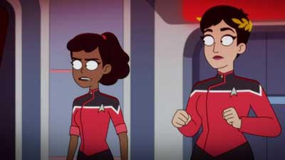 Star Trek: Lower Decks Screencaps "Of Gods and Angles" (S5:E6)