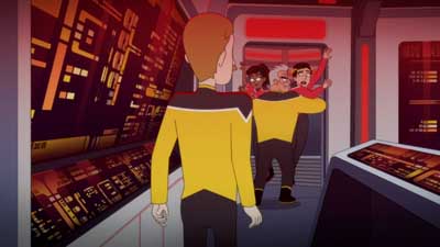 Star Trek: Lower Decks Screencaps "Of Gods and Angles" (S5:E6)