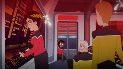 Star Trek: Lower Decks Screencaps "Of Gods and Angles" (S5:E6)
