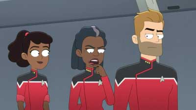 Star Trek: Lower Decks Screencaps "Of Gods and Angles" (S5:E6)