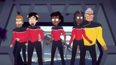 Star Trek: Lower Decks Screencaps "Of Gods and Angles" (S5:E6)