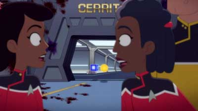 Star Trek: Lower Decks Screencaps "Of Gods and Angles" (S5:E6)