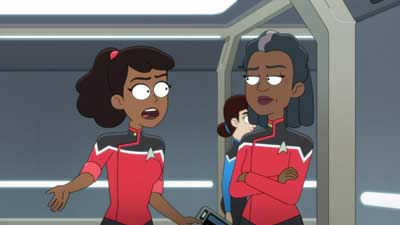 Star Trek: Lower Decks Screencaps "Of Gods and Angles" (S5:E6)