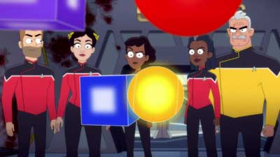 Star Trek: Lower Decks Screencaps "Of Gods and Angles" (S5:E6)