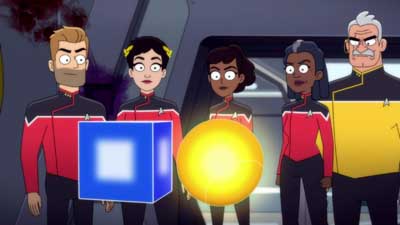 Star Trek: Lower Decks Screencaps "Of Gods and Angles" (S5:E6)