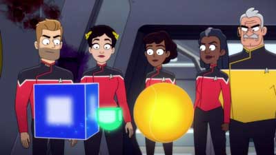 Star Trek: Lower Decks Screencaps "Of Gods and Angles" (S5:E6)
