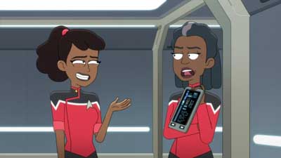 Star Trek: Lower Decks Screencaps "Of Gods and Angles" (S5:E6)
