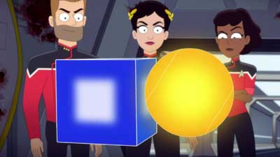 Star Trek: Lower Decks Screencaps "Of Gods and Angles" (S5:E6)