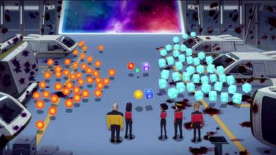 Star Trek: Lower Decks Screencaps "Of Gods and Angles" (S5:E6)