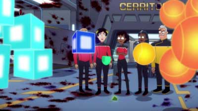 Star Trek: Lower Decks Screencaps "Of Gods and Angles" (S5:E6)