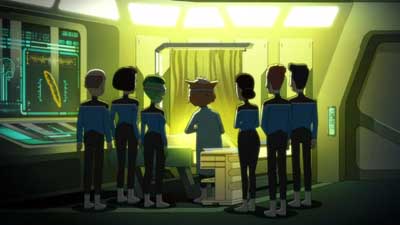 Star Trek: Lower Decks Screencaps "Of Gods and Angles" (S5:E6)