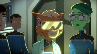 Star Trek: Lower Decks Screencaps "Of Gods and Angles" (S5:E6)