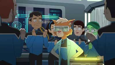 Star Trek: Lower Decks Screencaps "Of Gods and Angles" (S5:E6)