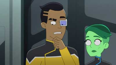 Star Trek: Lower Decks Screencaps "Of Gods and Angles" (S5:E6)