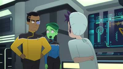 Star Trek: Lower Decks Screencaps "Of Gods and Angles" (S5:E6)