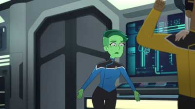 Star Trek: Lower Decks Screencaps "Of Gods and Angles" (S5:E6)