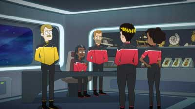 Star Trek: Lower Decks Screencaps "Of Gods and Angles" (S5:E6)