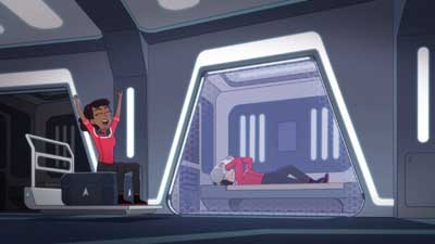 Star Trek: Lower Decks Screencaps "Of Gods and Angles" (S5:E6)