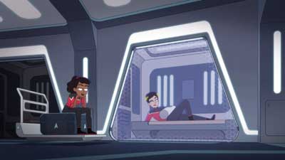 Star Trek: Lower Decks Screencaps "Of Gods and Angles" (S5:E6)